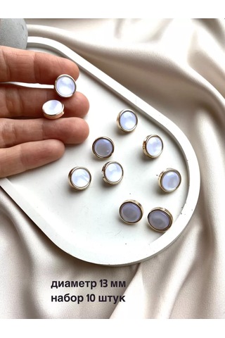 Siberiana Incili Altın Düğmeler 222305180