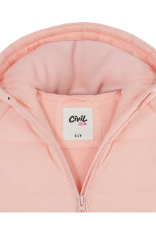 Civil Girls Basic 6-9 Yaş Mont - Pudra Koyu Pudra