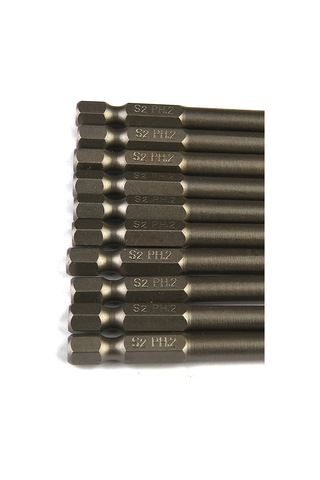 Okr Ph2x75mm Bits Uç Tornavida Ucu S2 Çelik 10 Adet