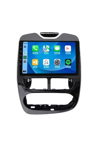 Maitech 6gb Ram 64gb Hafıza Vl.25522 Renault Clio 4 Manuel Klima Carplay Android Multimedya Teyp 9"