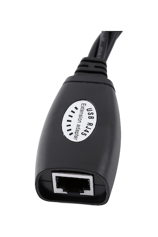 Shineyee 50m Uzunlukta 4 Usb Portlu Rj45 Ağ Kablosu İle Klavye, Fare, Yazıcı Uzatıcı - Usb 2.0 Destekli, Ek Güç Gerektirmeyen Hub