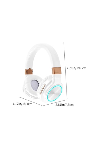 Hz-bt760 Bluetooth Kulaklık Hafıza Kartı Ve Aux Girişli Fm Radyolu Şarjlı Kulaküstü Kablosuz Kulaklık Super Bass