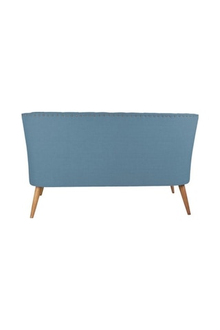 Lamont Loveseat İkili Kanape Gece Mavisi