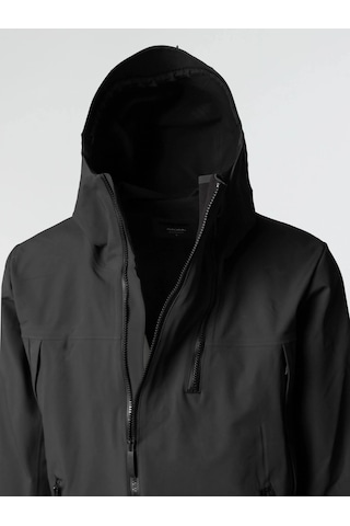 Isaora Asym Jacket Erkek Black Onyx Shell Jacket Isr7010-888 Siyah