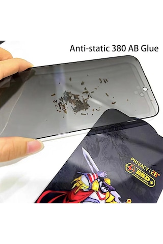 Redmi Note 10 Pro Anti Statik Ekran Koruyucu Toz Tutmayan Kırılmaz Cam