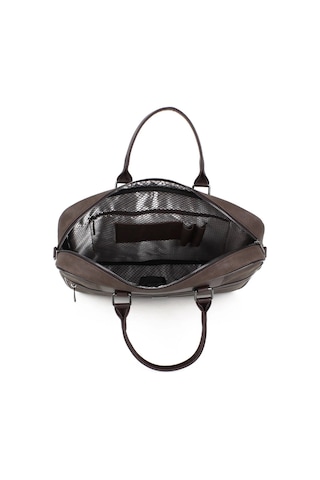 Case Club 2208 Evrak Çantası 15.6 İnç Laptop Bölmeli Omuz Askılı Busines Kahverengi