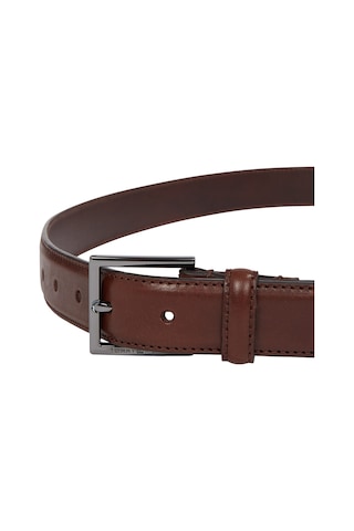 Tommy Hilfiger Hudson Leather 3.0 Erkek Kahverengi Kemer - Am0am13379 Kahverengi