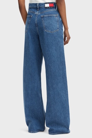 Tommy Jeans Pamuklu Wide Leg Fit Yüksek Bel Jean Kadın Kot Pantolon Dw0dw23069 1a5 Mavi