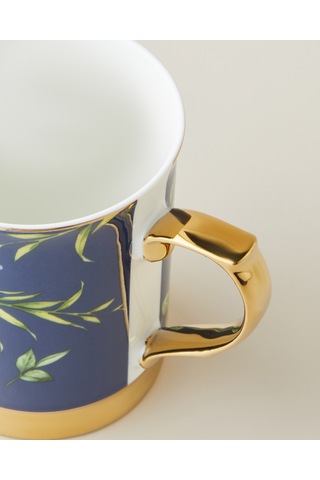 Vanilla New Bone China Kupa 400 Ml Lacivert