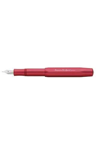 Kaweco AL Sport Dolma Kalem M Uç Metalik Kırmızı 10001563