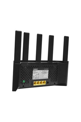 Everest Ewr-x3000mbps-v1 X3000mbps Dualband 5 6dbi 1 Wan Port + 3 Lan Port Wi-fi 6 Wisp+ap+repeater Destekli Kablosuz Wifi Router