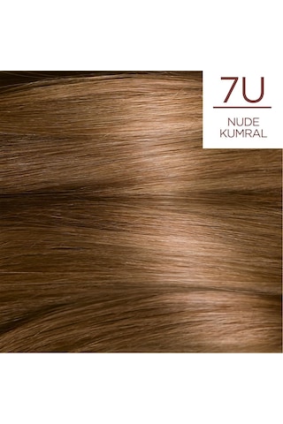 Loreal Excellence Creme Saç Boyası Nude Renkler 7U Nude Kumral