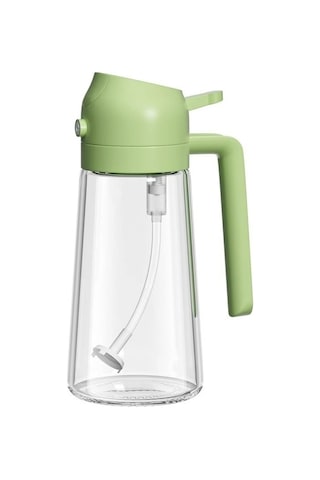 Eternal Lucka Kapalı Presli Yağ Püskürtme Şişesi Yeşil 470 ML