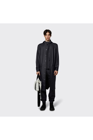 Rains Waterproof Kadın Siyah Yağmurlukdüz18360