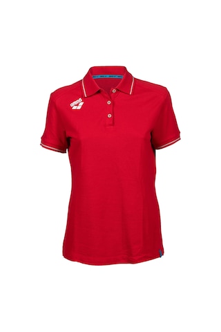Arena Team Solid Cotton Kadın Kırmızı Günlük Stil T-shirt 004893400 1413729 KIrmızı