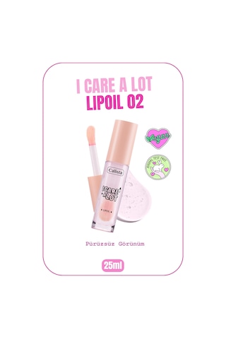 Callista I Care A Lot Lip Oil 02 Strawberry