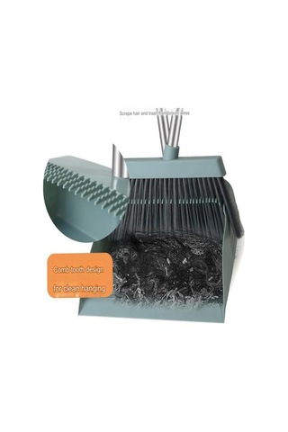 Neevoyu Gri Ev Temizlik Seti: Süpürge, Topak Ve Silecek Kombinasyonu - Ev İçi Temizlik Araçları