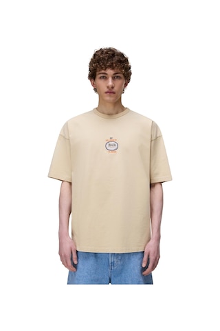 P0a4g3sn3d1-r Napapijri S-krous Ss Erkek T-shirt Bej P0a4g3sn3d1-r Bej