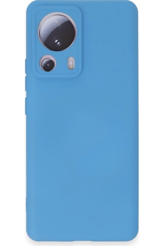 Newface - 671 - Xiaomi Mi 13 Lite Kılıf Nano İçi Kadife Silikon - Edntrend - - Mavi