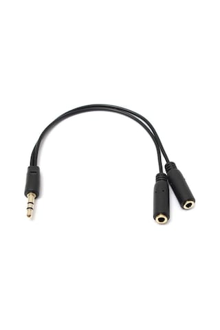 3.5 Mm Erkek Ve 2 Stereo Dişi Kulaklık Çoklayıcı Kablo Ve Ses Sistemi Kablosu Aux Streo Çoklayıcı Kablo 194