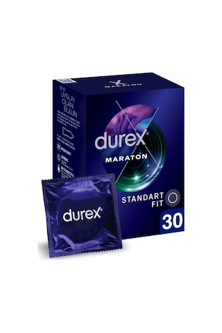 Durex Nude Ultra İnce 24 Lü + Maraton Standart Fit Prezervatif 30 Lu Set