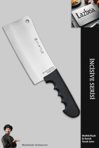 İncisive Serisi Mutfak Bıçak Et Kemik Tavuk Kıyma Satırı Mft-245