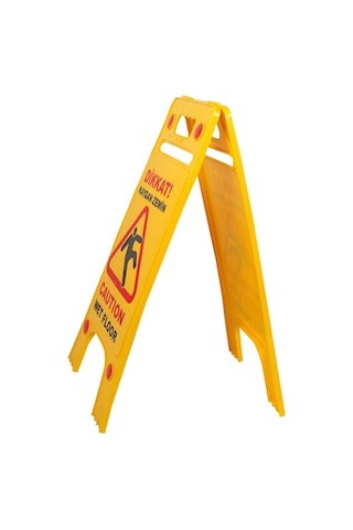 Kaygan Zemin Uyarı Levhası - Baskılı