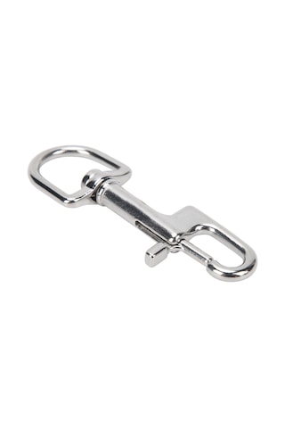 Dalış Paslanmaz Çelik Tek Uçlu Çıtçıtlı Klipsler Tek Gözlü Cıvata Çıtçıtlı Kanca Tokası 100mm/3.9 İnç