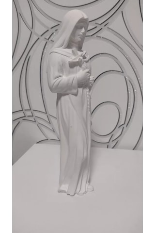 Alex Gips Alçı Heykelciği Tanrı'nın Annesi 267409219