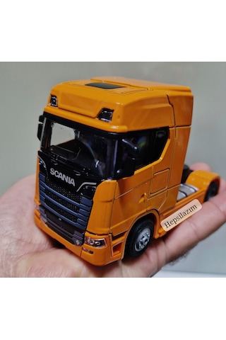 Scania Kafa Oyuncak Tır V8 R730 Taşıyıcı Scania Kupa S-770 Model