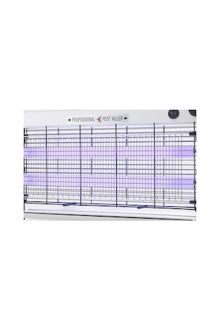 Elektrikli Sinek Öldürücü Cihaz 30w 49 Cm Floresan Alüminyum Siyah Beyaz Hdx9304 Evimdeyokyok