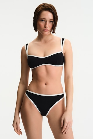 Penti Siyah Nichole Bandeau Bikini Üstü