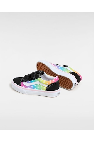 Vans Çocuk Çırtçırtlı Ayakkabı - Old Skool V Karışık Çok Renkli