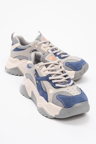 Luvishoes Lecce Mavi-gri Kadın Spor Ayakkabı Mavi - Gri