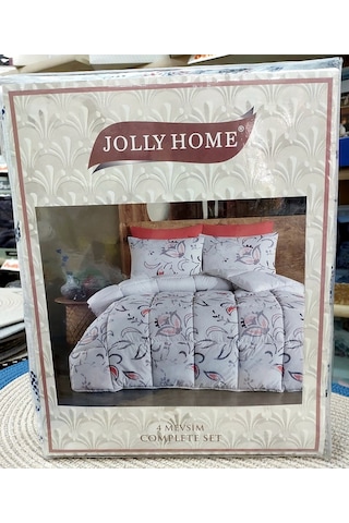 Jolly Home 4 Mevsim Tek Kiş Kapitoneli Nev Tk-manolya Mavi