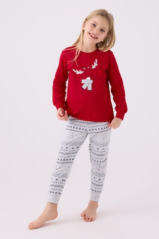 Arnetta Kız Çocuk Kırmızı Pijama Takımı Ar3052-c-v1 Kırmızı