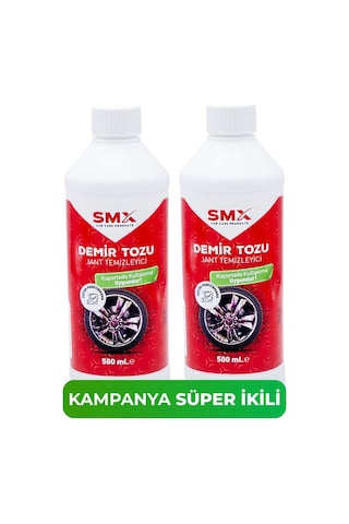 Demir Tozu / Jant Temizleyici 2 Adet 2x500 Ml
