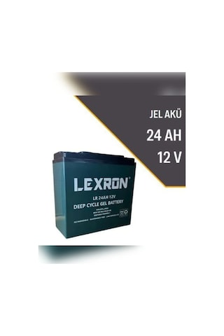 Lexron 24 Ah-12v Jel Elektrikli Araç Aküsü