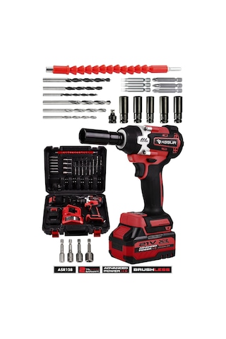 Assur Pro 21V Çift Akülü Kömürsüz 450NM Somun Sökme Sıkma - 2889