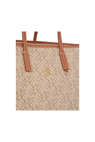 Th Monoplay Leather Tote Kadın Yeşil Çanta - Aw0aw17416 Yeşil