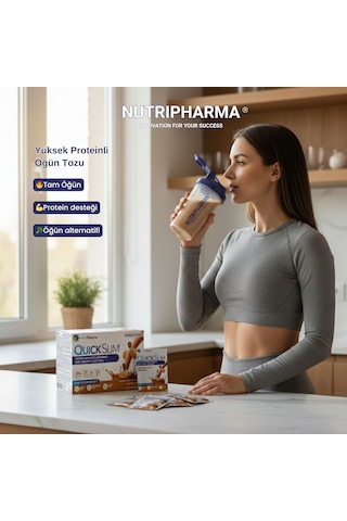 Whey Proteinli Öğün Yerine Geçen Diyet Shake Karamel Latte 30 Saşe + Shaker