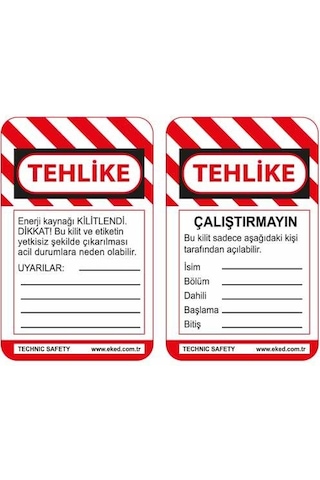 Kilitleme Etiketi
