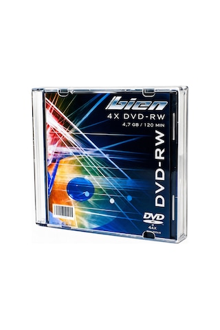 1 Adet - Bien Dvd-rw 4.7gb 4x Tekli Kutulu Yeniden Yazılabilir Dvd