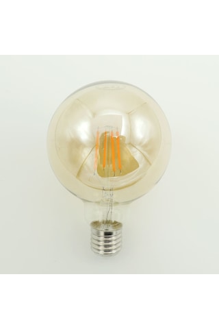 Sunlight G95 Yuvarlak Rustik Led Ampul 5.5w Amber
