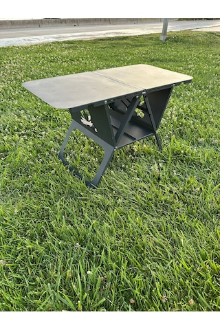 Portatif Katlanır Kamp Masası, Piknik, Plaj, Outdoor Çelik Kamp M