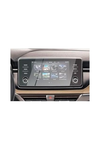 Skoda Kamiq İle Uyumlu İki Tuşlu Multimedya 9h Nano Ekran Koruyucu 2024 2025