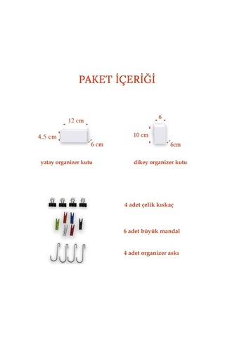 Catchme Tel Pano, Metal Pano,Fotoğraf Askısı,Notluk Aksesuar Seti