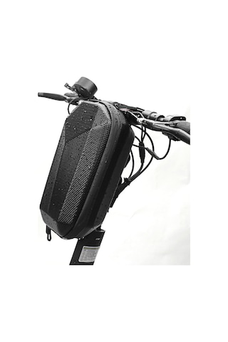 Arion Eva Hardshell Suya Dayanıklı Bisiklet Scooter Ön Çantası Siyah