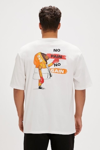 Bad Bear Gaın T-shırt Os Off-whıte Erkek Tişört Beyaz S-xxl 001