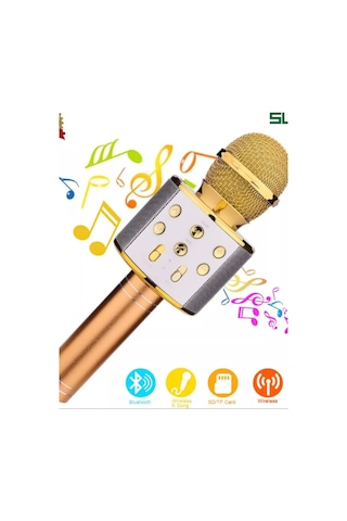 Mikrofon Karaoke Kablosuz Mikrofon İçin Karaoke/bluetooth 231335351